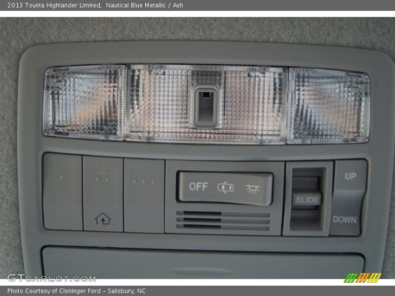 Nautical Blue Metallic / Ash 2013 Toyota Highlander Limited