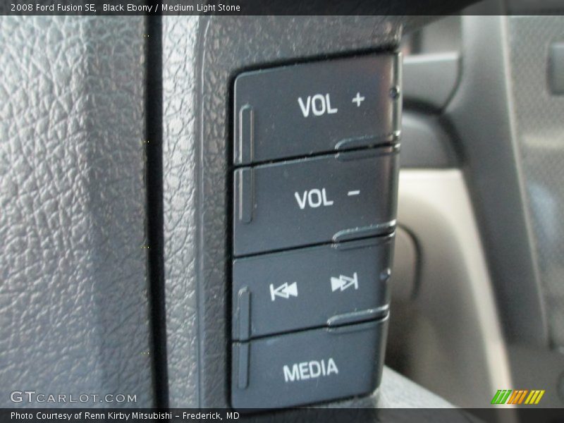 Black Ebony / Medium Light Stone 2008 Ford Fusion SE