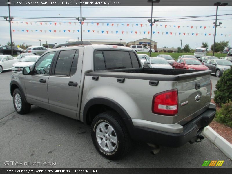 Silver Birch Metallic / Stone 2008 Ford Explorer Sport Trac XLT 4x4