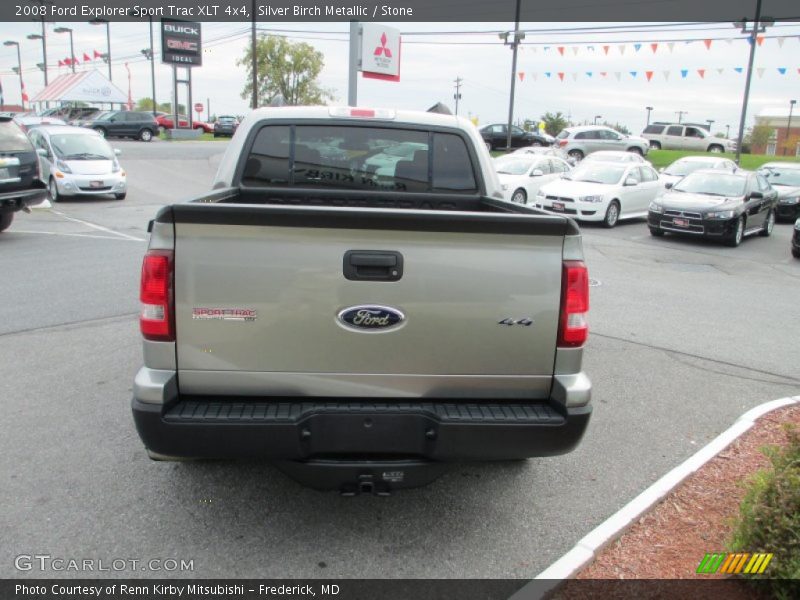 Silver Birch Metallic / Stone 2008 Ford Explorer Sport Trac XLT 4x4
