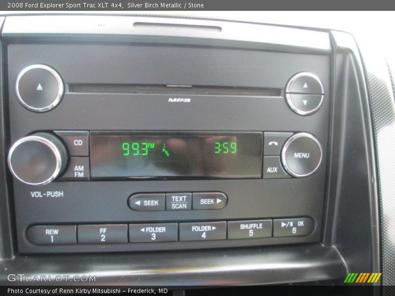 Silver Birch Metallic / Stone 2008 Ford Explorer Sport Trac XLT 4x4