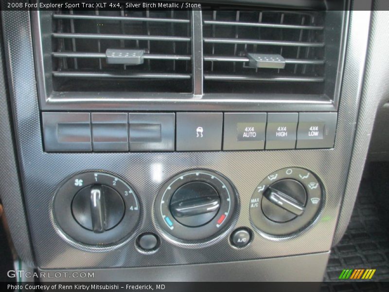 Silver Birch Metallic / Stone 2008 Ford Explorer Sport Trac XLT 4x4