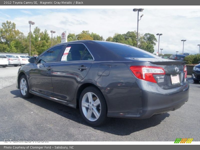 Magnetic Gray Metallic / Black 2012 Toyota Camry SE
