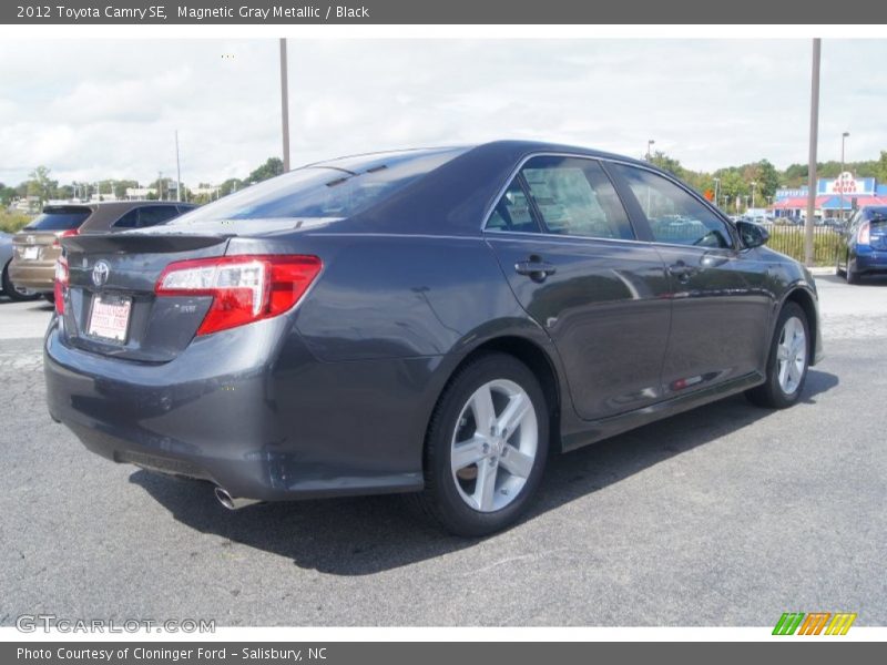 Magnetic Gray Metallic / Black 2012 Toyota Camry SE