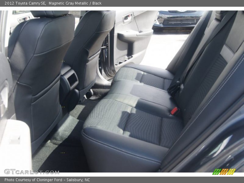 Magnetic Gray Metallic / Black 2012 Toyota Camry SE
