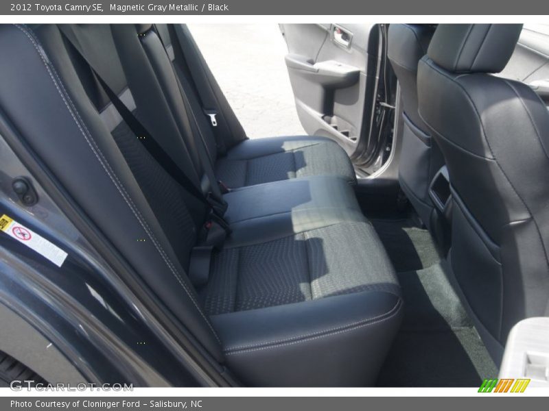 Magnetic Gray Metallic / Black 2012 Toyota Camry SE