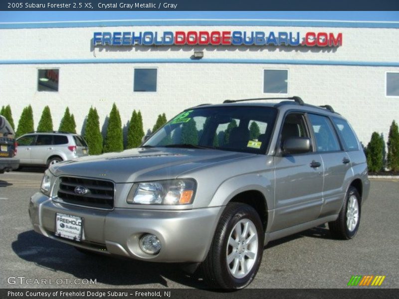 Crystal Gray Metallic / Gray 2005 Subaru Forester 2.5 XS