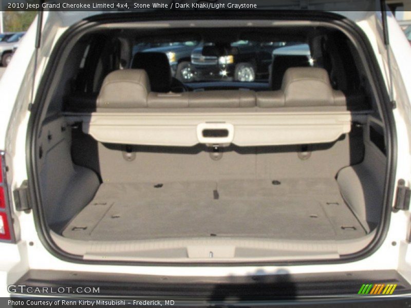 Stone White / Dark Khaki/Light Graystone 2010 Jeep Grand Cherokee Limited 4x4