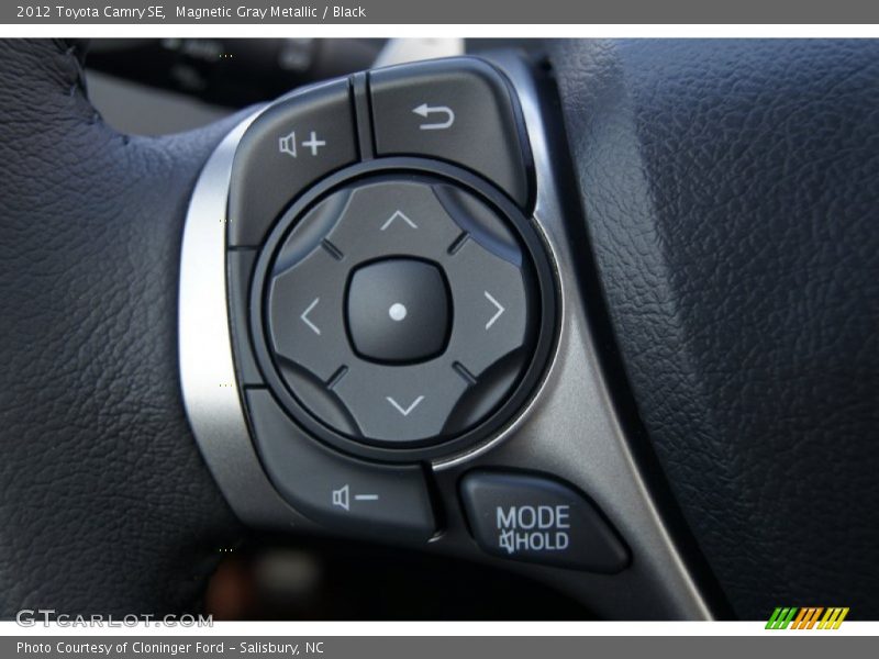 Magnetic Gray Metallic / Black 2012 Toyota Camry SE