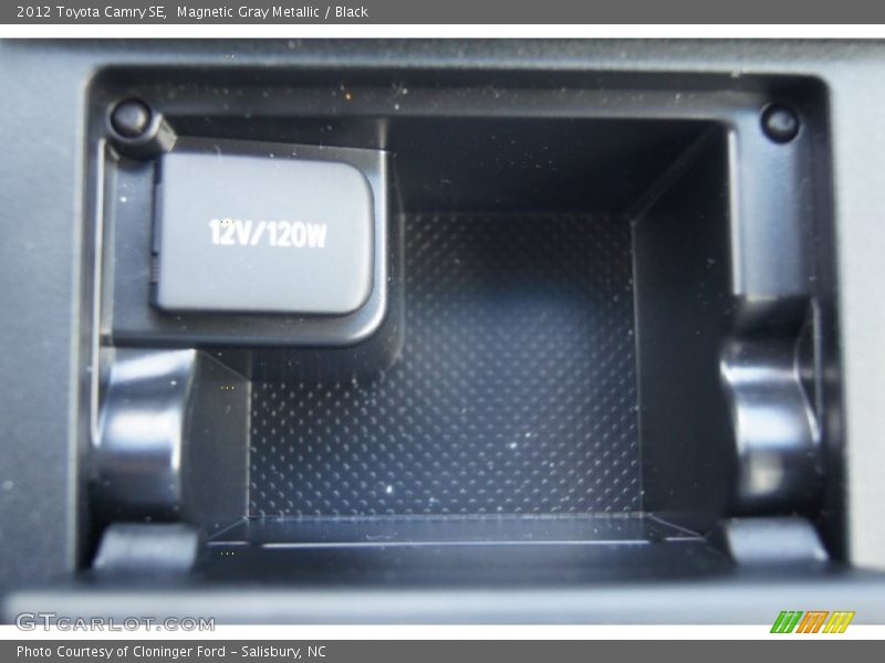 Magnetic Gray Metallic / Black 2012 Toyota Camry SE