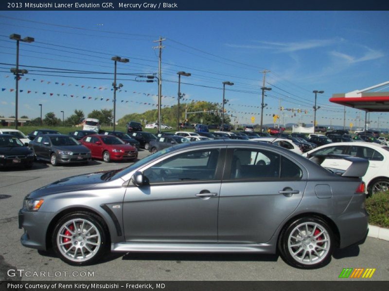  2013 Lancer Evolution GSR Mercury Gray