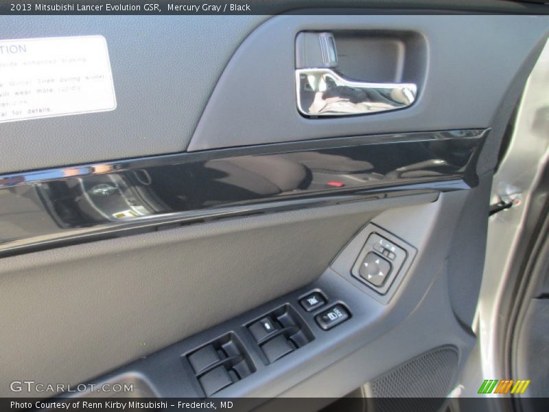 Controls of 2013 Lancer Evolution GSR