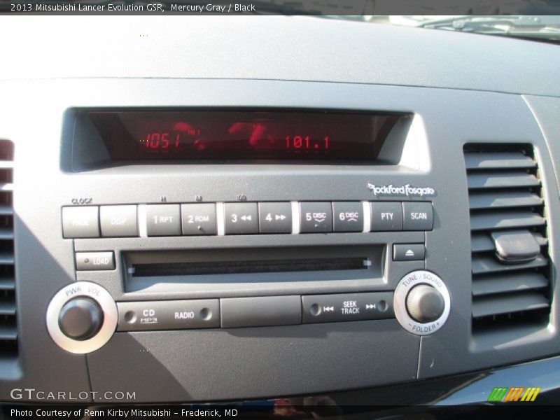 Audio System of 2013 Lancer Evolution GSR