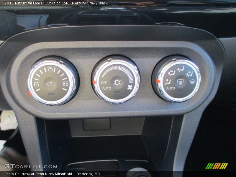 Controls of 2013 Lancer Evolution GSR