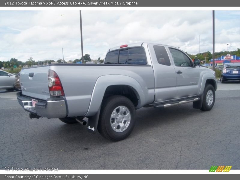 Silver Streak Mica / Graphite 2012 Toyota Tacoma V6 SR5 Access Cab 4x4