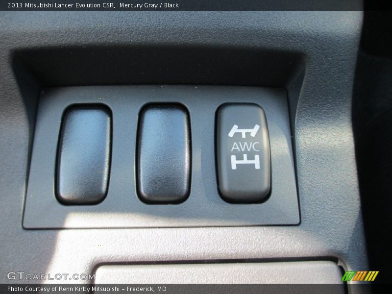 Controls of 2013 Lancer Evolution GSR
