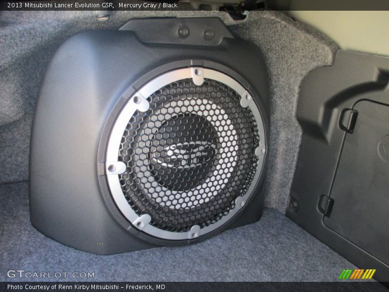 Audio System of 2013 Lancer Evolution GSR