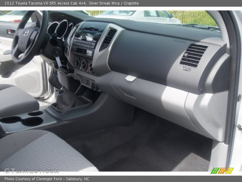 Silver Streak Mica / Graphite 2012 Toyota Tacoma V6 SR5 Access Cab 4x4