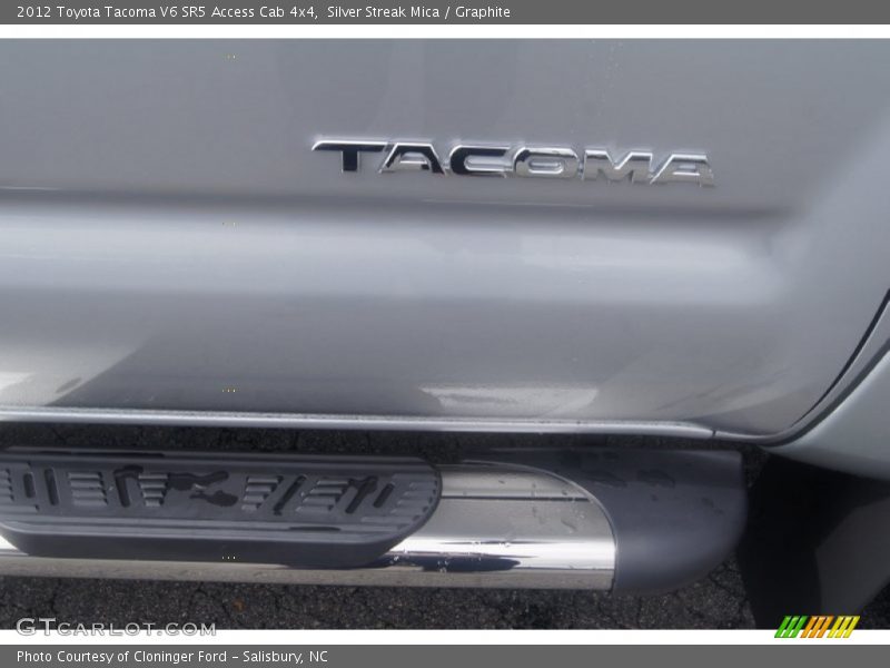 Silver Streak Mica / Graphite 2012 Toyota Tacoma V6 SR5 Access Cab 4x4