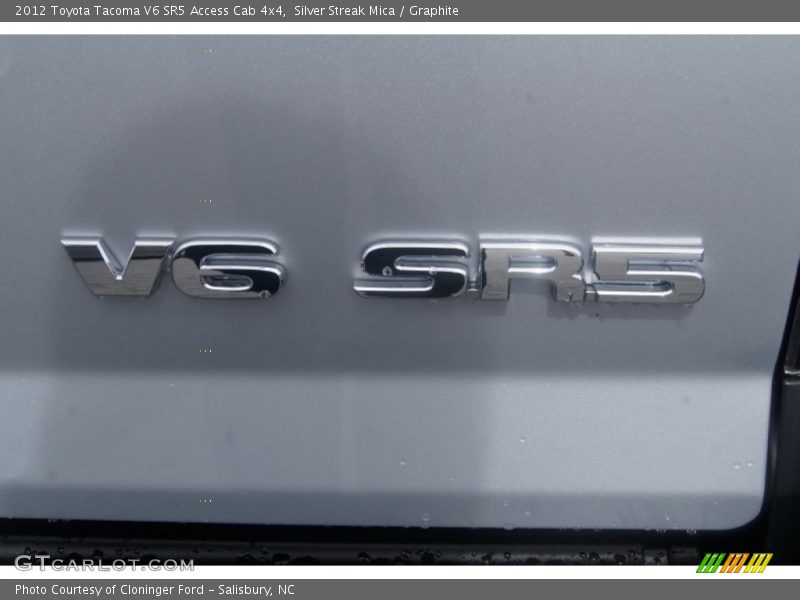 Silver Streak Mica / Graphite 2012 Toyota Tacoma V6 SR5 Access Cab 4x4