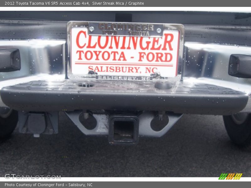 Silver Streak Mica / Graphite 2012 Toyota Tacoma V6 SR5 Access Cab 4x4