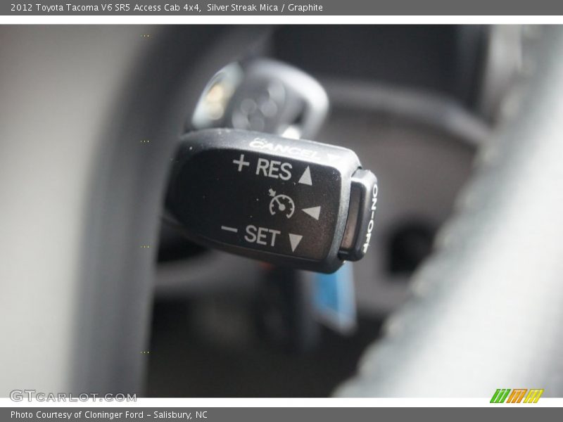 Silver Streak Mica / Graphite 2012 Toyota Tacoma V6 SR5 Access Cab 4x4
