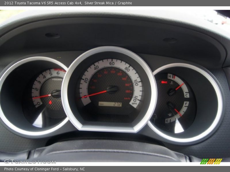  2012 Tacoma V6 SR5 Access Cab 4x4 V6 SR5 Access Cab 4x4 Gauges