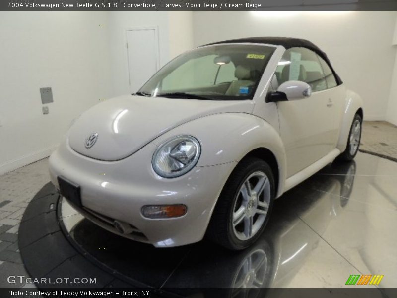 Harvest Moon Beige / Cream Beige 2004 Volkswagen New Beetle GLS 1.8T Convertible