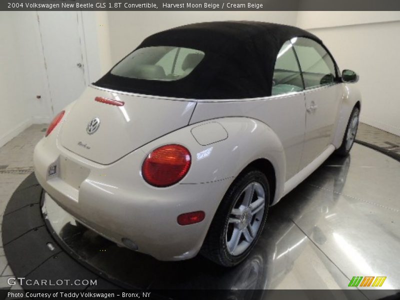 Harvest Moon Beige / Cream Beige 2004 Volkswagen New Beetle GLS 1.8T Convertible