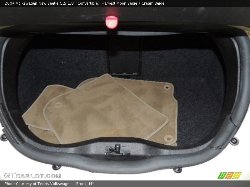 Harvest Moon Beige / Cream Beige 2004 Volkswagen New Beetle GLS 1.8T Convertible