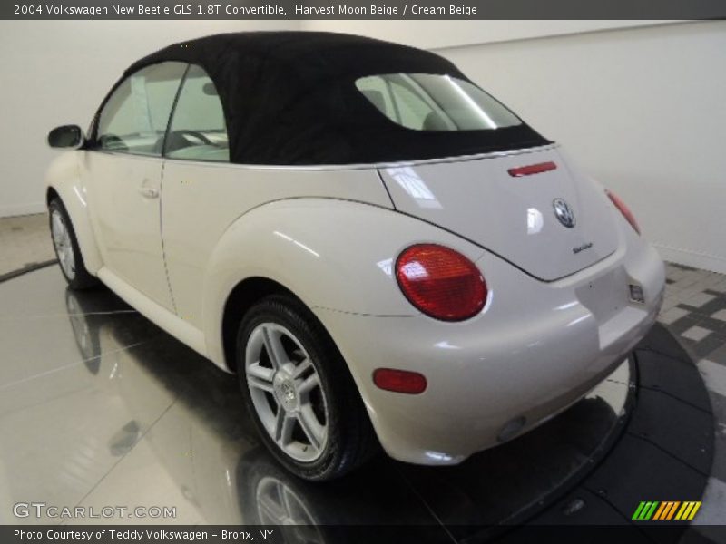 Harvest Moon Beige / Cream Beige 2004 Volkswagen New Beetle GLS 1.8T Convertible