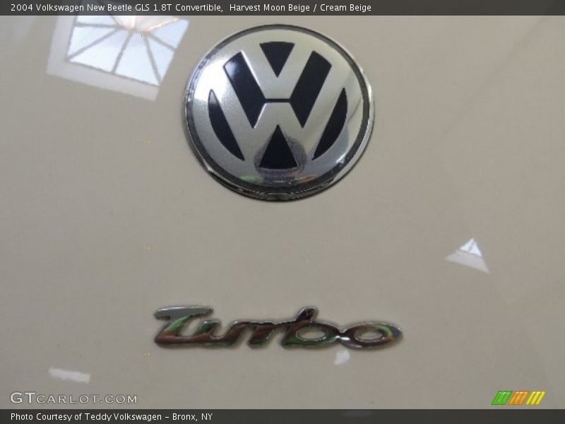 Harvest Moon Beige / Cream Beige 2004 Volkswagen New Beetle GLS 1.8T Convertible