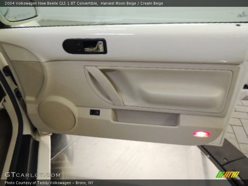 Harvest Moon Beige / Cream Beige 2004 Volkswagen New Beetle GLS 1.8T Convertible