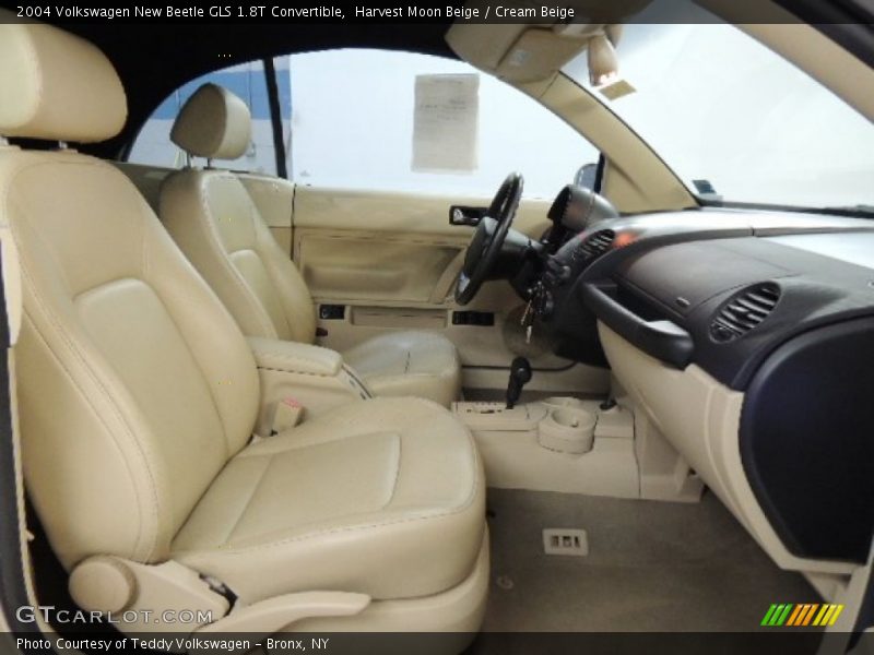 Harvest Moon Beige / Cream Beige 2004 Volkswagen New Beetle GLS 1.8T Convertible
