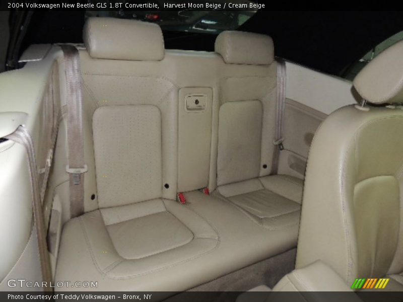 Harvest Moon Beige / Cream Beige 2004 Volkswagen New Beetle GLS 1.8T Convertible