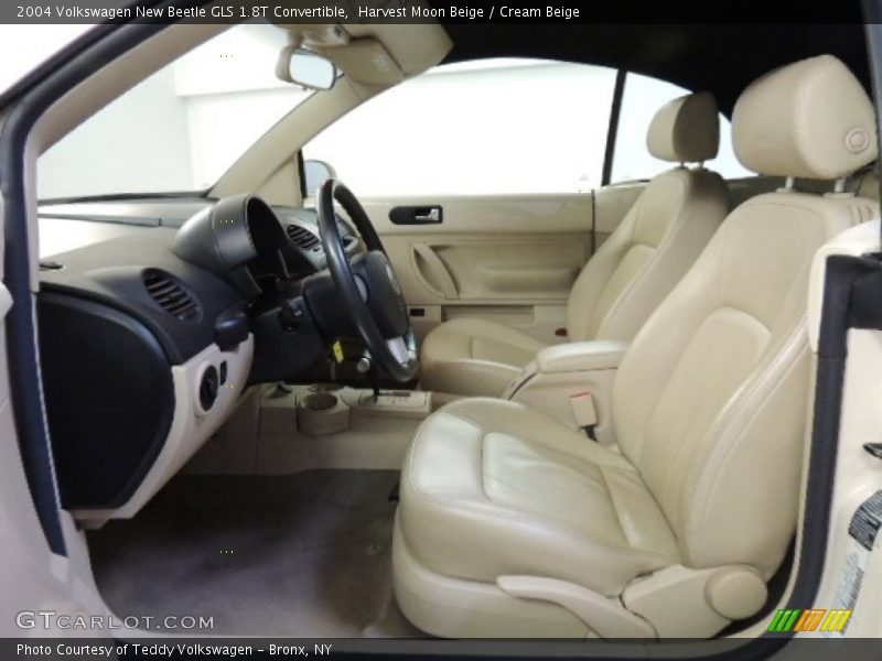 Harvest Moon Beige / Cream Beige 2004 Volkswagen New Beetle GLS 1.8T Convertible