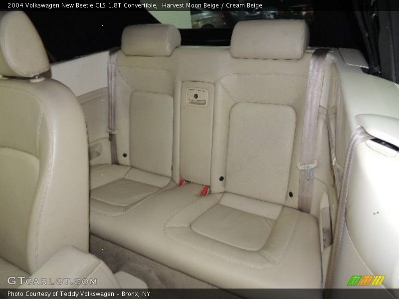 Harvest Moon Beige / Cream Beige 2004 Volkswagen New Beetle GLS 1.8T Convertible