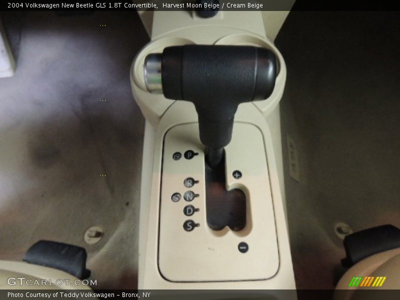 Harvest Moon Beige / Cream Beige 2004 Volkswagen New Beetle GLS 1.8T Convertible