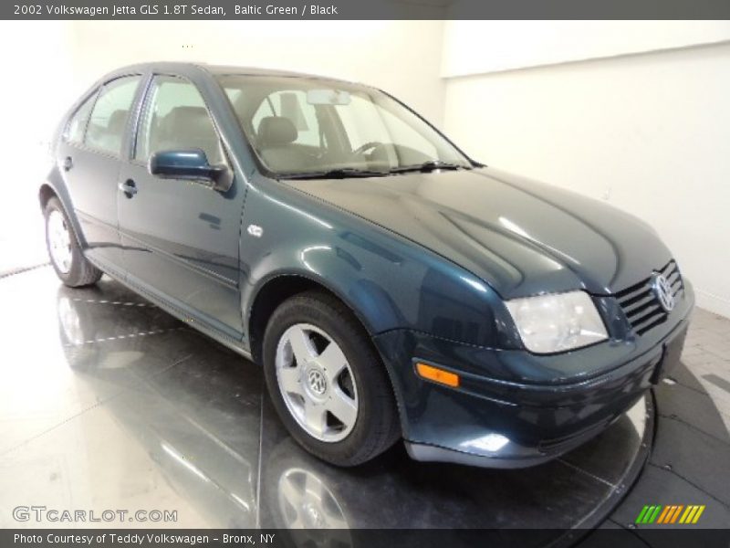 Baltic Green / Black 2002 Volkswagen Jetta GLS 1.8T Sedan