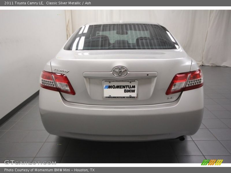 Classic Silver Metallic / Ash 2011 Toyota Camry LE