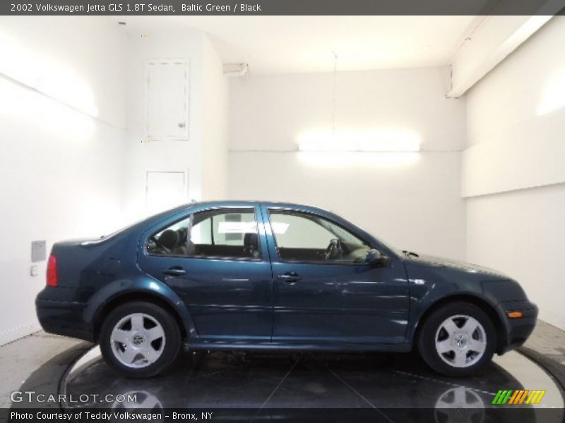 Baltic Green / Black 2002 Volkswagen Jetta GLS 1.8T Sedan