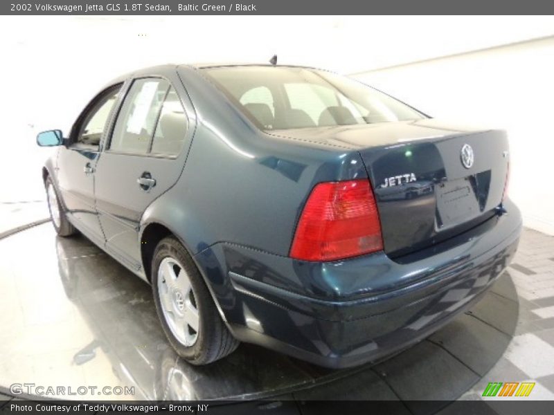 Baltic Green / Black 2002 Volkswagen Jetta GLS 1.8T Sedan