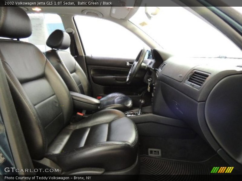 Baltic Green / Black 2002 Volkswagen Jetta GLS 1.8T Sedan