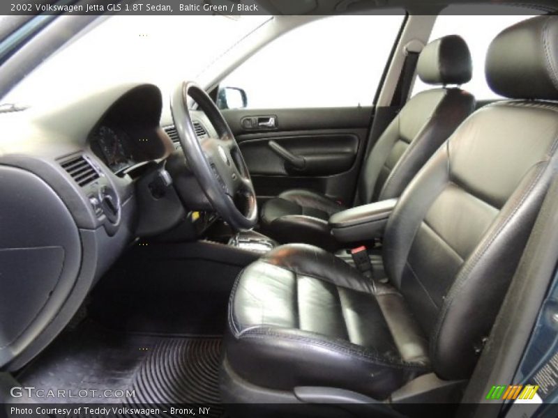 Baltic Green / Black 2002 Volkswagen Jetta GLS 1.8T Sedan