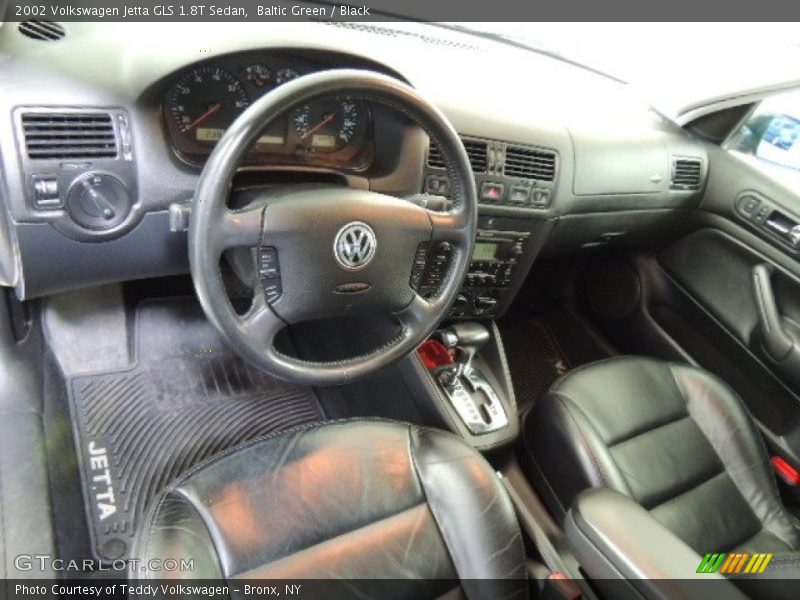 Baltic Green / Black 2002 Volkswagen Jetta GLS 1.8T Sedan
