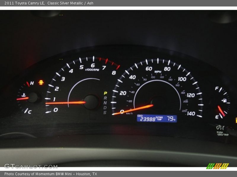 Classic Silver Metallic / Ash 2011 Toyota Camry LE