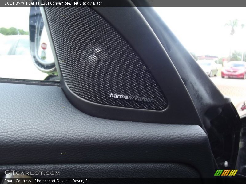 Jet Black / Black 2011 BMW 1 Series 135i Convertible