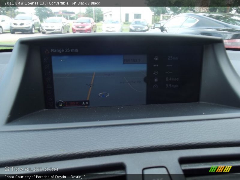 Jet Black / Black 2011 BMW 1 Series 135i Convertible