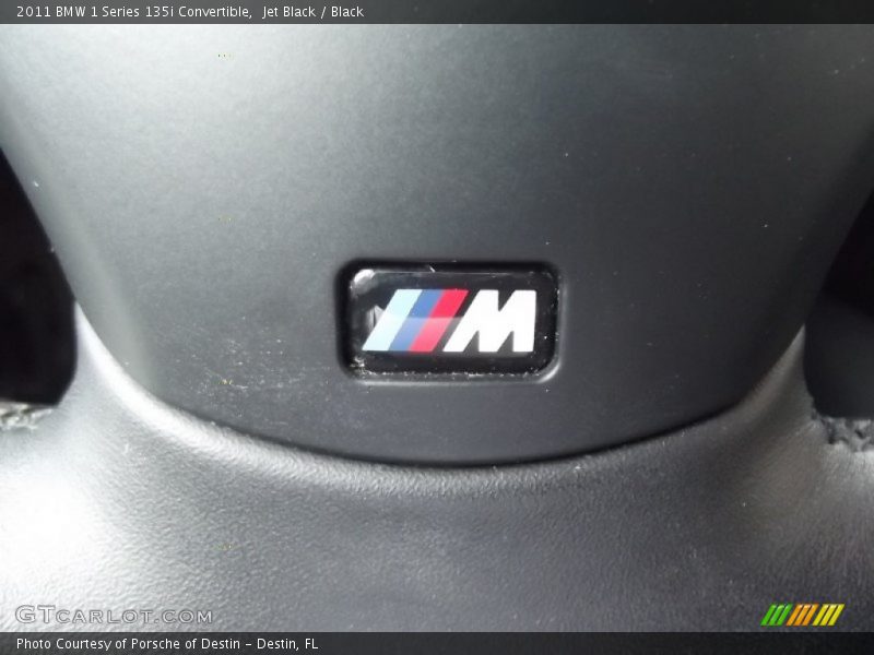 Jet Black / Black 2011 BMW 1 Series 135i Convertible