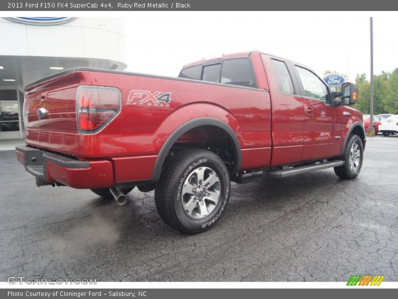  2013 F150 FX4 SuperCab 4x4 Ruby Red Metallic